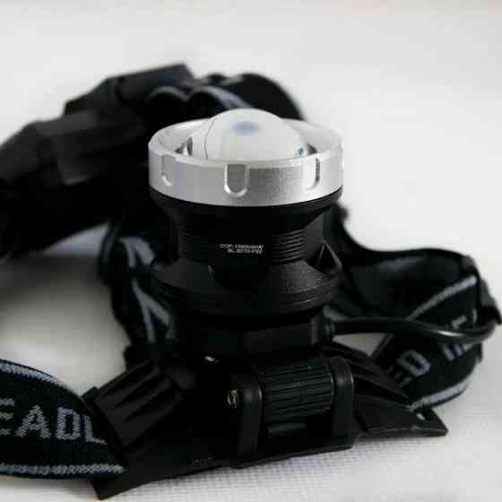 Ліхтар на лоб для промислових робіт Bailong, Ліхтар на голову діодний Ліхтарик голову для роботи KS-96 Львів