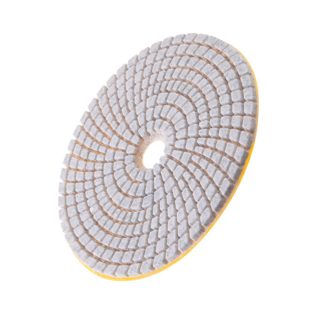 Коло алмазне шліфувальне гнучкий на липучці 125 мм P80. INTERTOOL BT-0926 Київ - фото 4