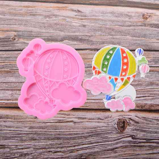 Молд силиконовый Воздушный шар 100 на 90 см розовый Киев