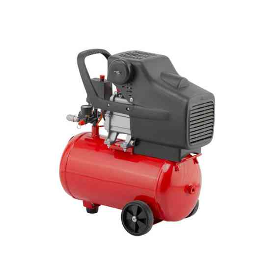 Компресор, 24 л, 1,2 кВт, 220 В, 8 атм, 205 л/хв, 80 дБ INTERTOOL PT-0020 Киев