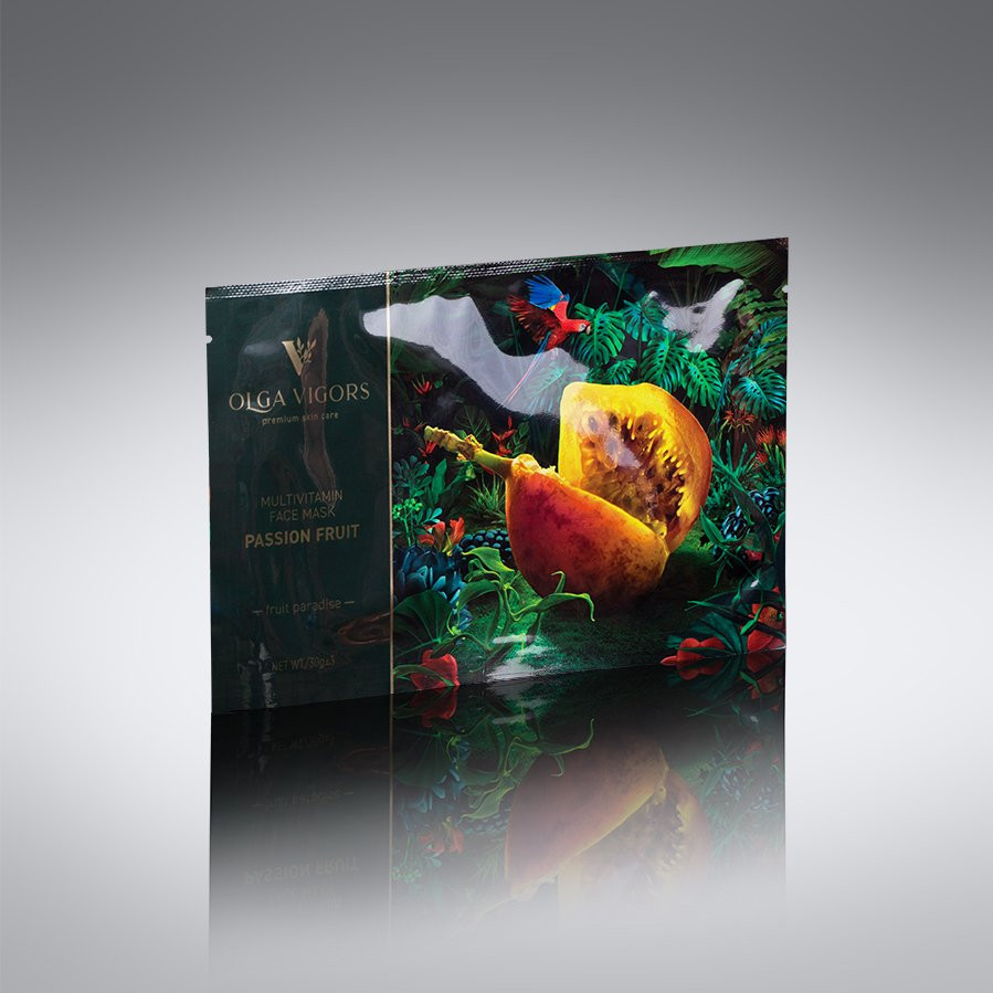 Мультивитаминная маска для лица Маракуйя Vigor 1 шт Киев - изображение 1