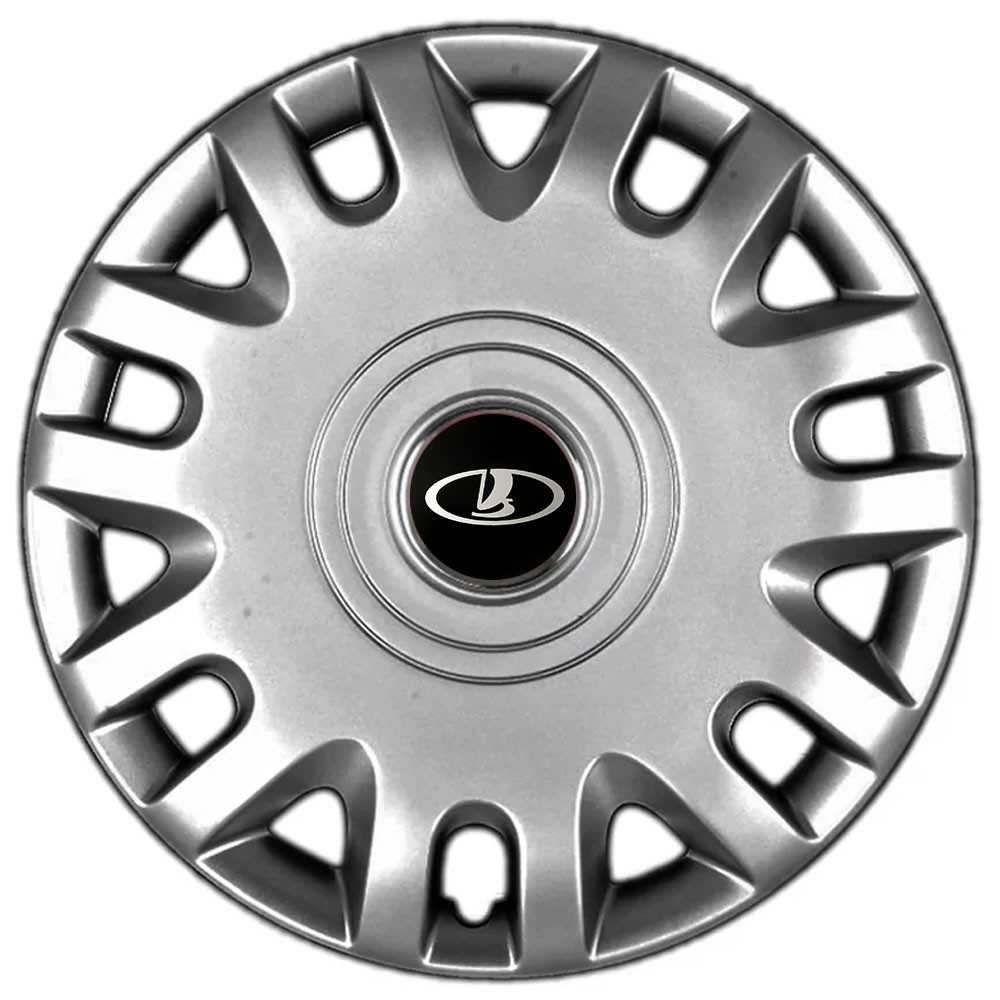 Автомобильные модельные колпаки R15 Lada 333 4шт, SJS, серебряные Киев - изображение 1