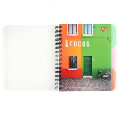 Блокнот Yes В6 Be in focus 144 аркуша пластикова обкладинка (681954) Вінниця - фото 1