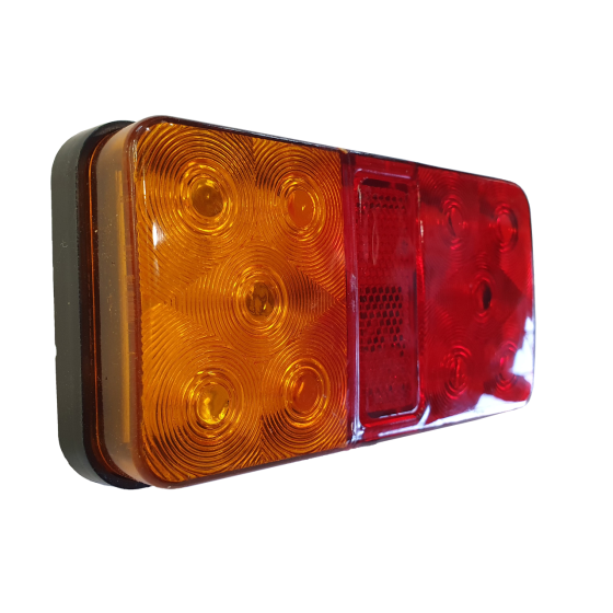 Ліхтар LED задній універсальний 148 х 78 х 22; 12V; 8 led діодів; + 30 см провід Мукачево