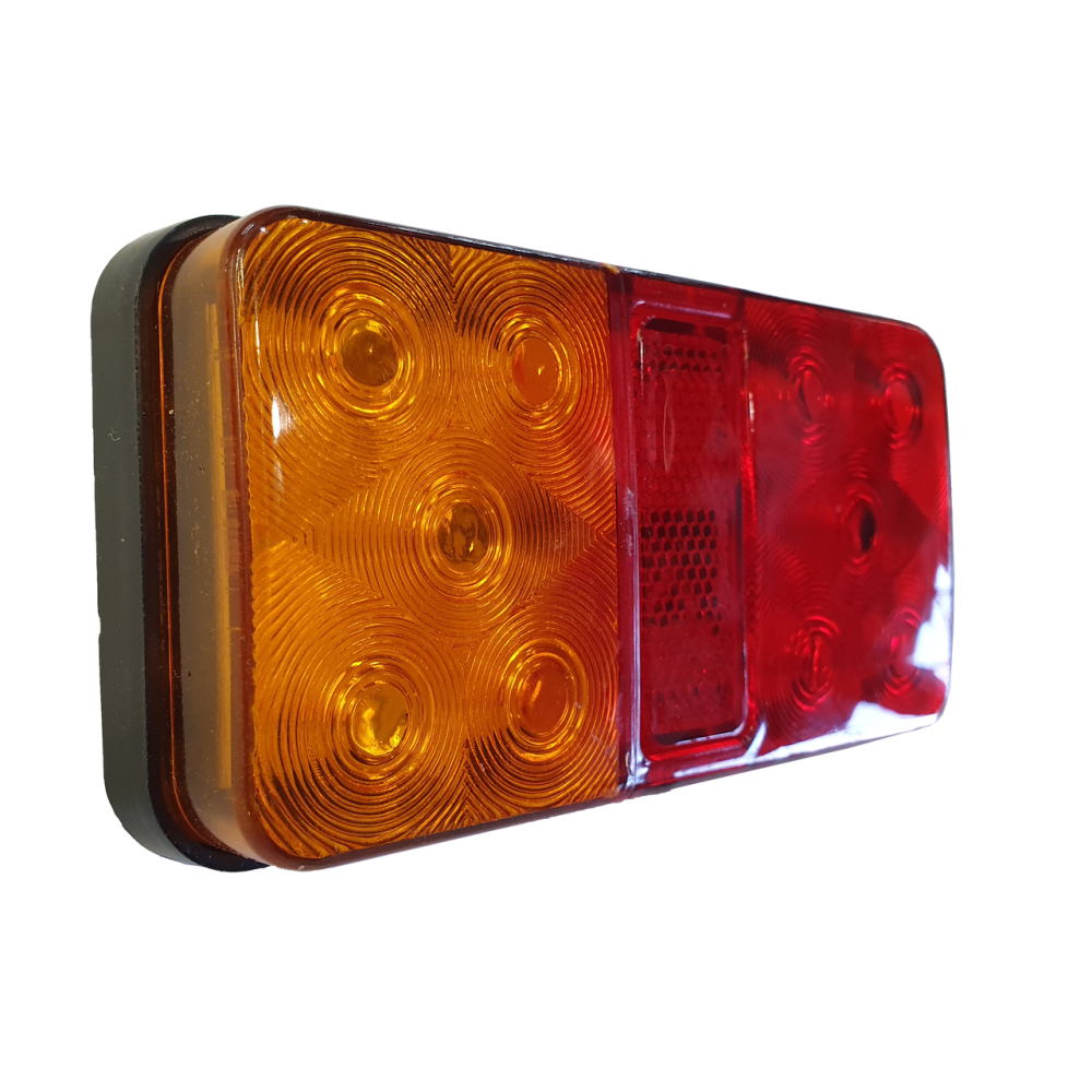 Ліхтар LED задній універсальний 148 х 78 х 22; 12V; 8 led діодів; + 30 см провід Мукачево - фото 6