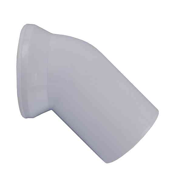 Коліно OPTIMUM для унітазу 45 ° D110 пластик OPTI 31410/227 (000031819) Київ