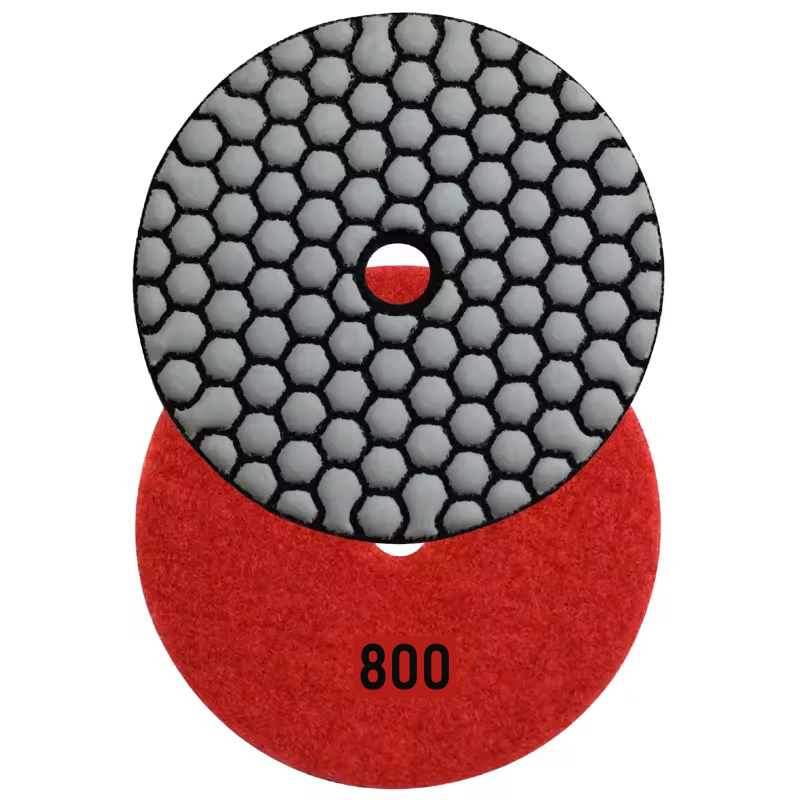 Диск для сухого шліфування на липучці 50 мм №800, черепашка 800 Grit (858340128) Київ - фото 1