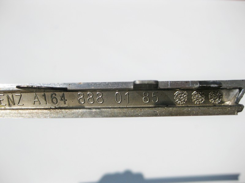 Mercedes-Benz  A16488800185 Хром решітки радіатора лівий верхній ML W164 до рестайлінгу Одесса - изображение 6