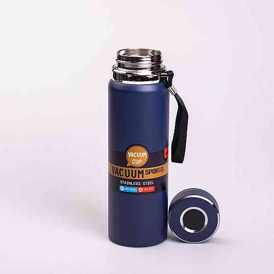 Термос Vacuum Sports  с датчиком температуры 1 л синий HP-14-30BL Киев