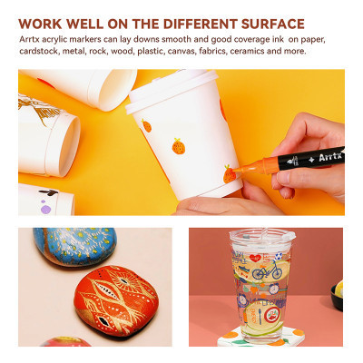 Художественный маркер Arrtx акриловые AACM-03-32, 32 цвета (LC302802) Винница - изображение 11