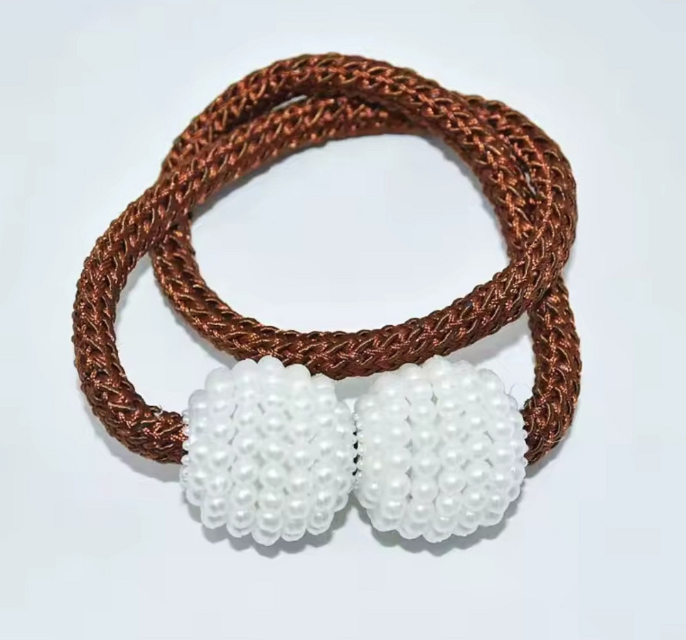 Магнитные зажимы для штор 40 см коричневый Киев - изображение 2