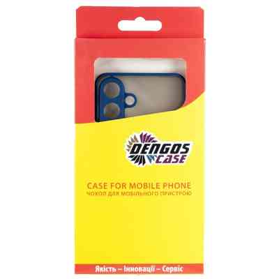 Чохол до мобільного телефона Dengos Matte Samsung Galaxy S25 (Blue) (DG-TPU-MATT-162) Вінниця