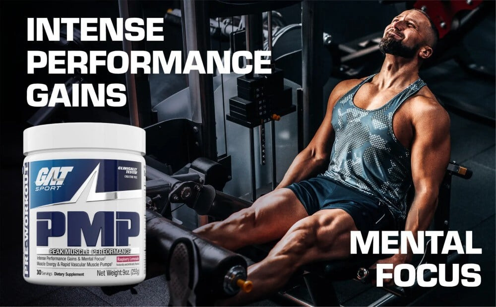 Передтренувальний комплекс GAT PMP Pre-Workout 255 г, Raspberry Lemonade Луцьк - фото 3
