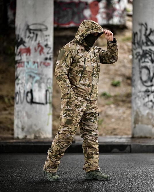 Зимовий тактичний костюм OCTAVIAN мультикам ПП8164 Одеса - фото 15