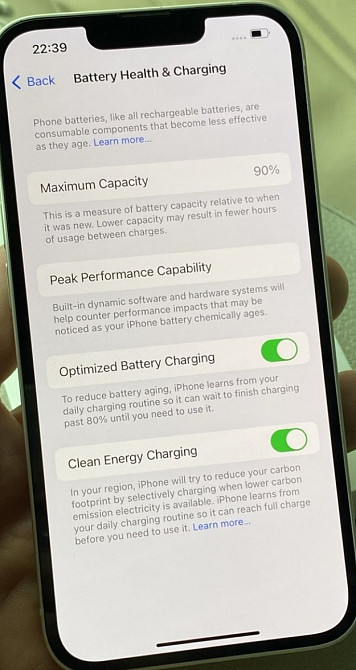 Айфон: iPhone13, 128Gb. Starling . Ідеальному стані! Білий. Київ - фото 7