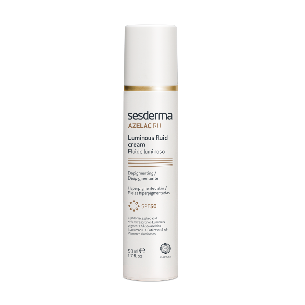Сесдерма Azelac Ru  Флюїд для сяяння шкіри SesDerma Azelac Ru  SPF 50 Luminous Fluid, 50 мл Дніпро - фото 1