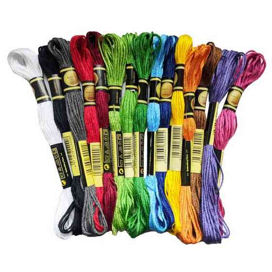 Нитка муліне Muline-8m 8 метрів, в асортименті Вінниця