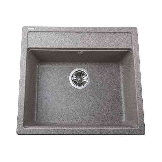 Гранитная мойка Globus Lux VOLTA мокко 570х510мм (000023501) Киев