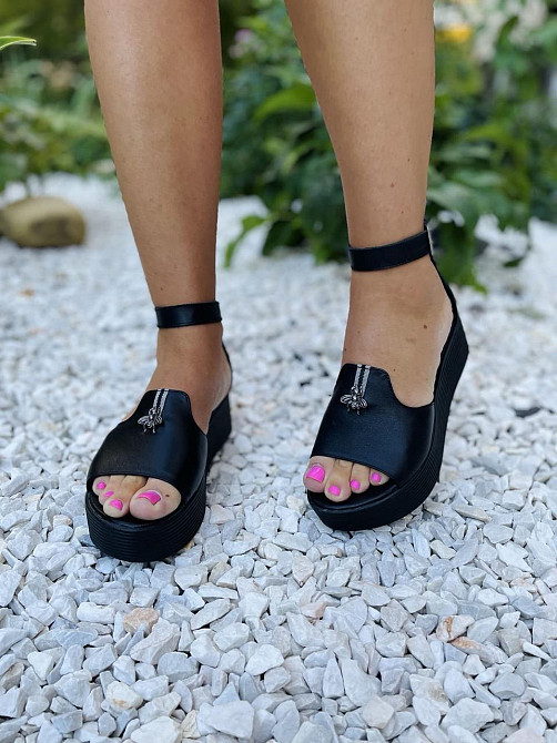 AVALON Босоніжки жіночі AVALON 707 чорні (літо, шкіра натуральна) (3787) Коломыя - изображение 8