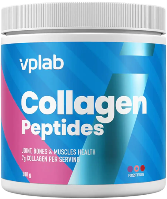 Колагенові пептиди VPlab Collagen Peptides 300g лісові ягоди Київ - фото 1