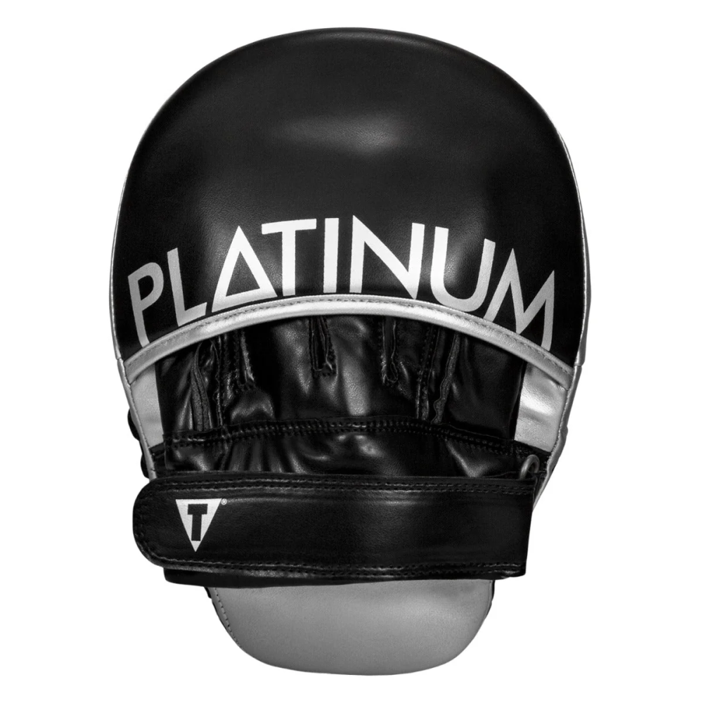 Лапи боксерські TITLE Platinum Prolific Punch Mitts Black/Silver Каменское - изображение 5