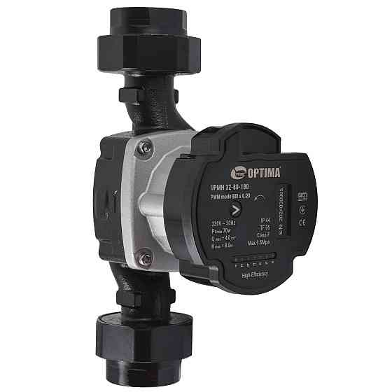 Насос циркуляційний енергоощадний Optima PRIME UPMH 32-80AUTO 180мм + гайки (000027875) Київ