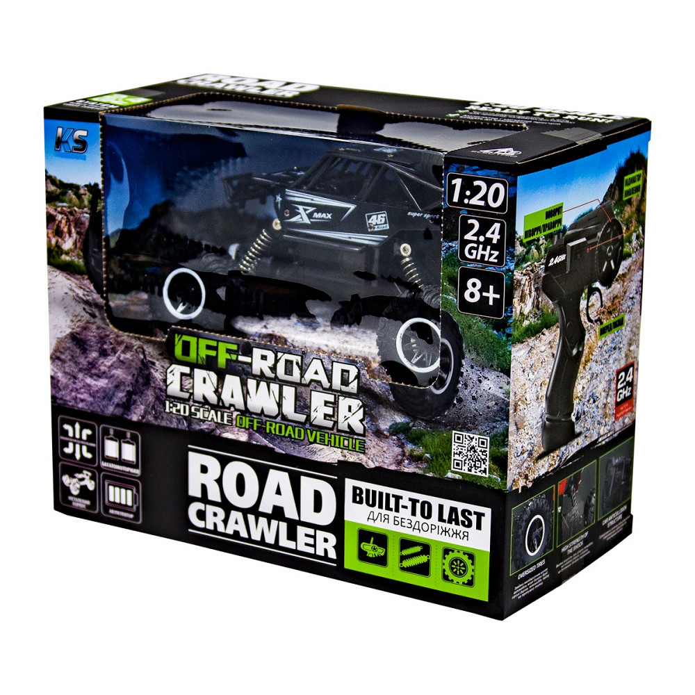 Автомобіль Off-Road Crawler З Р/К - Rock Sport (Чорний) Днепр - изображение 2