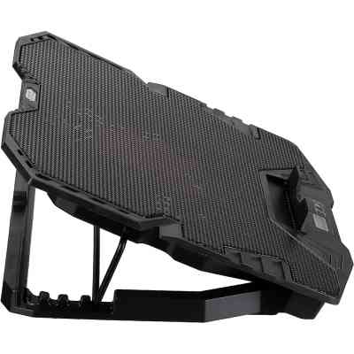 Підставка до ноутбука IceCoorel 10-15", 1*125mm 1400 RPM + 4*70mm 2500 RPM, 2*USB, 365x297x30mm, Blue (K5Bl) Вінниця