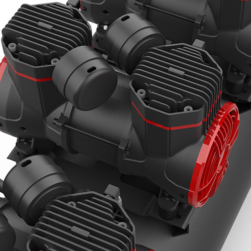 Компрессор безмасляный поршневой 100л, 3*1,45 кВт, 220 В AUARITA 2-1450X3F100-220 Одесса - изображение 4