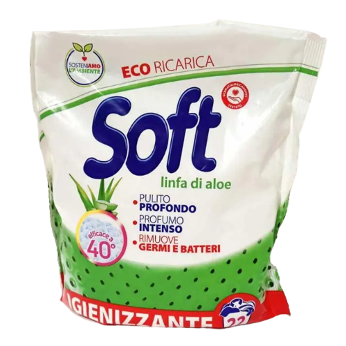 Порошок для прання 1,1кг дезинфікуючий Сік алое Soft Житомир