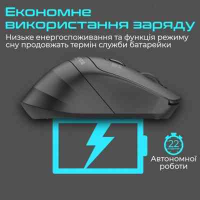 Мишка Promate Samit Wireless Black (samit.black) Вінниця