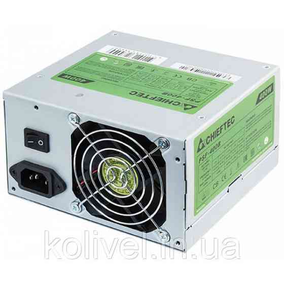 БЖ 400W Chieftec SMART PSF-400B, 80 mm, ~85%, Bulk (PSF-400B) Київ