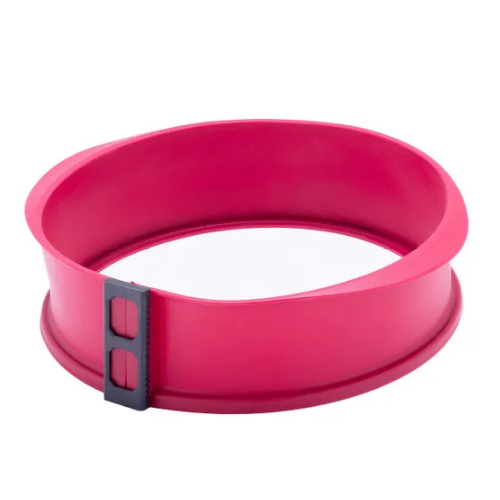 Форма для випікання 26*7см кругла силікон/скляне дно 7757 KAMILLE Житомир - изображение 1