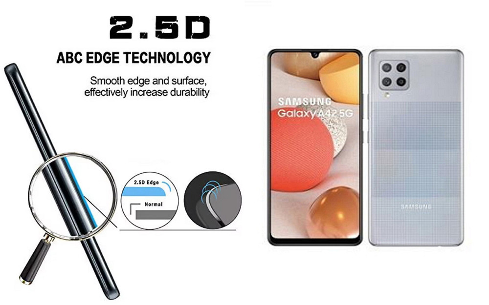Захисне скло ArmorGlass для Samsung Galaxy A42 5G SM-A426B – стійке до подряпин та ударів Київ - фото 2