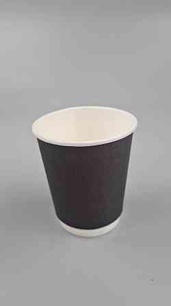 Склянка картонна 2-шарова 300 мл (8oz) "Чорний Маестро (20 шт.) Харків