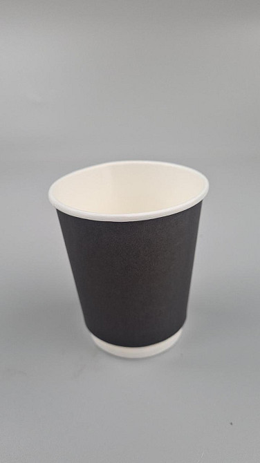 Склянка картонна 2-шарова 300 мл (8oz) "Чорний Маестро (20 шт.) Харків - фото 2