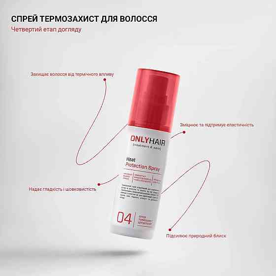 Спрей термозащита для волос Only Hair 100 мл Киев