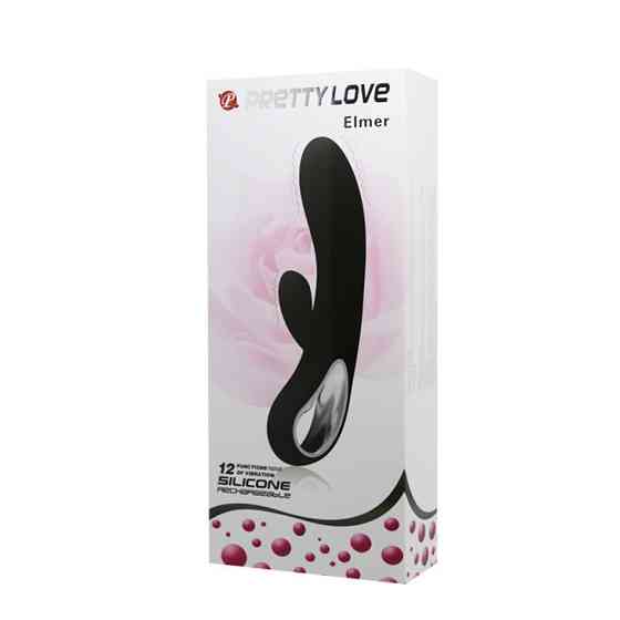 Вібратор - Pretty Love Elmer Vibrator Black Sex Aura Київ