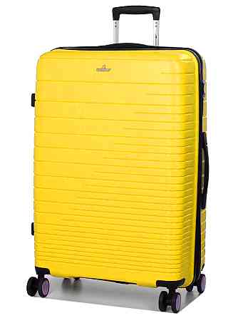 Чемодан полипропиленовый SNOWBALL MADISSON 33703 большой 75 см желтый Киев