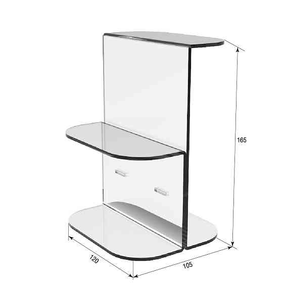 Товарная горка EKOSTAR на 4 полки 120х105х165 Киев