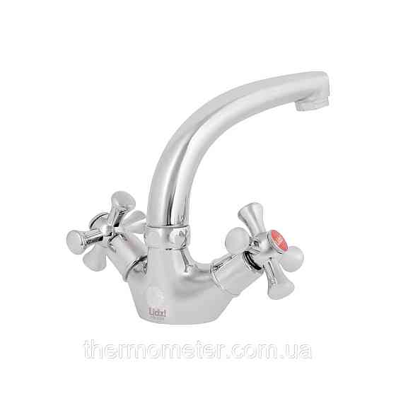 Смеситель для кухни Lidz Lamb 272F двухвентильный LDLAM272FCRM22018 Chrome Киев