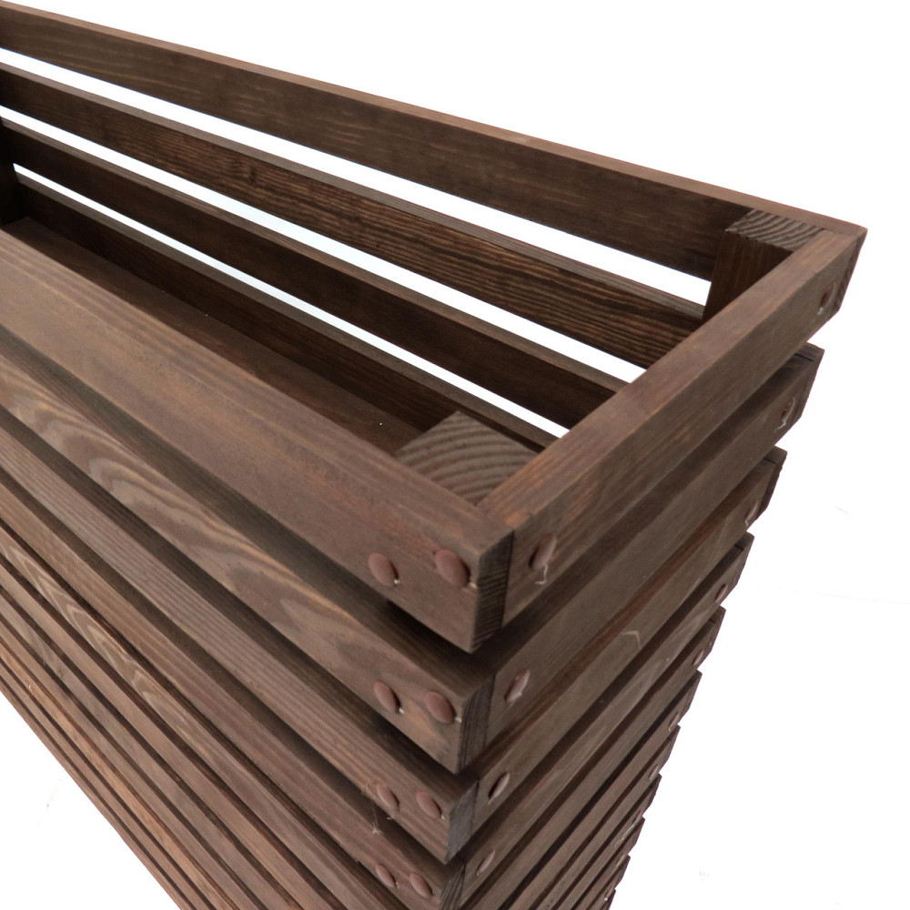 Кашпо на стійці "Лахольм 120х30х100" капучино Миколаїв - фото 7