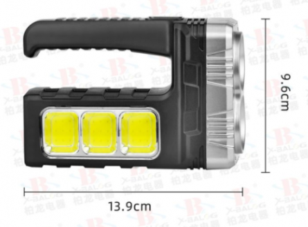 Ручний світлодіодний акумуляторний Ліхтарик TORCH BL-7701B-COB, 4 режими роботи Одеса - фото 6