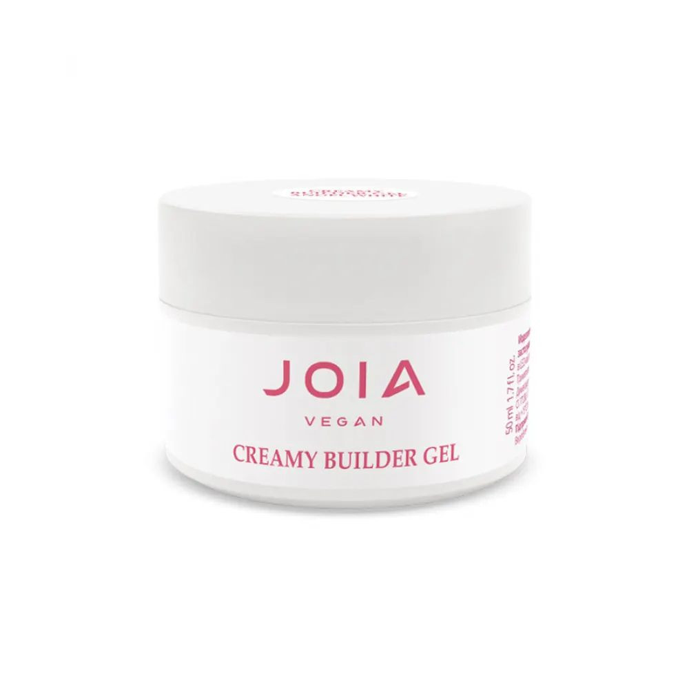 Моделирующий гель для ногтей Creamy Builder Gel 002 Angel White JOIA vegan 50 мл Киев - изображение 8
