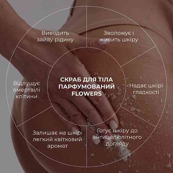 Мус-автозасмага для тіла + Скраб для тіла Oil Scrub Flowers Київ