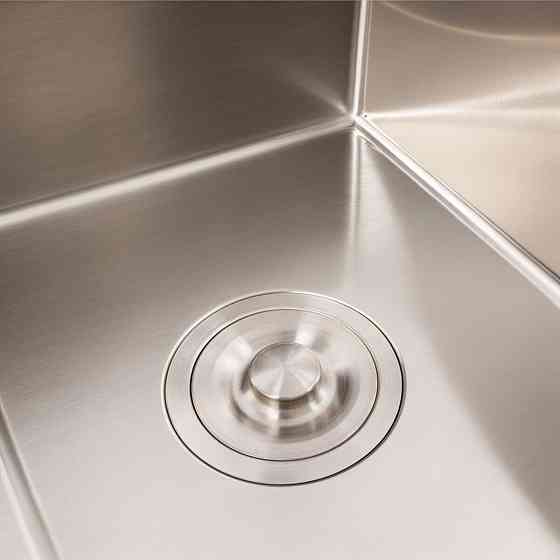 VALESO Кухонна мийка CM 58*48 L нержавійка VALESO Handmade (круглий сифон 3,0/0,8) Киев