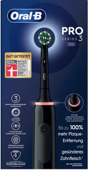 Электрическая зубная щётка : Oral-B Pro 3 (3000) Новая! Киев - изображение 1