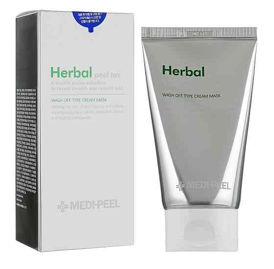 Очищающая пилинг-маска с эффектом детокса Herbal Peel Tox Wash Off Type Cream Mask Medi-Peel 120 мл Киев