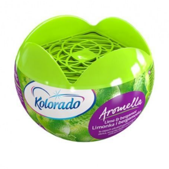 Освіжувач повітря гелевий Лайм і бергамот Aromela KOLORADO Житомир