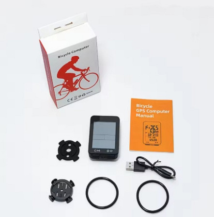 Велокомп'ютер GPS BKV-310 IPX7 LCD-2.4" підсвітка екрана (16 функцій) Вінниця - фото 4